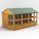 Power 14x8 Apex Potting Shed Double Door