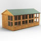 Power 16x8 Apex Potting Shed Double Door