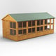Power 18x8 Apex Potting Shed Double Door