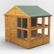 Power 6x8 Apex Potting Shed Double Door