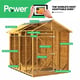 Pent Security Shed technical Image