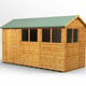 Power Apex Shed Door Rear