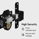 Power pent log cabin double garage 7 Premium Lock