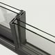 Power pent aluminium log cabin 6 Interlocks