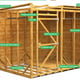 Pent Security Shed technical Image