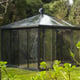 10x10 Janssens Pyramide Orangery Greenhouse Grey Powdercoating
