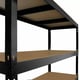 Bulldog 160cm Adjustable Racking in Black 23353