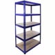 Bulldog 5 Tier 90cm Shelving Blue 7001