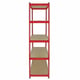 Bulldog 5 Tier racking Red