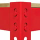 Bulldog Workbench 100cm Fixings Red