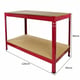 Bulldog Workbench 120cm Dimensions Red
