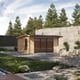 Power 14x8 Apex Aluminium Log Cabin 44mm lifestyle view