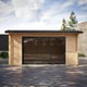 Power 14x8 Apex Aluminium Log Cabin 44mm image 2