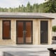 Power 16x12 Apex Combi Log Cabin 44mm image 4