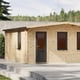 Power 18x16 Apex Deluxe Retreat Log Cabin 44mm image 4