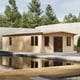 Power 28x16 Apex Manor Log Cabin 44mm lifestyle view