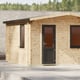 Power 14x14 Apex Retreat Log Cabin 44mm image 4