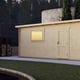 Power 16x16 Pent Log Cabin Garage 44mm image 4