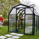 Palram Canopia EcoGrow 6x6 Greenhouse with Polycarbonate Glazing