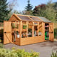Rowlinson 6x12 Wooden Growhouse with Store