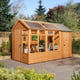 Rowlinson 6x12 Wooden Growhouse with Store