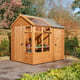 Rowlinson 6x8 Wooden Growhouse with Store