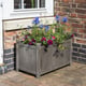 Alderley Grey Rectangular Planter - view 8