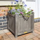 Alderley Grey Square Planter - view 9