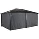 Curtains for Sojag Meridien Gazebo 3.7m x 4.9m - image 4