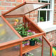 Hardwood Mini Greenhouse - view 4