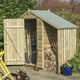 Oxford 4X3 Shed With Lean To