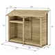 Premium Heritage Double Log Store - view 3