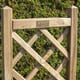 Square Planter And Lattice - view 2
