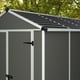 Rubicon Palram Canopia 8x8 Plastic Grey Shed