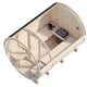 Palmako Anita 1.6 Glass Wall Home Sauna