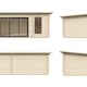Palmako Sanna 12.8 Double Glazed Home Sauna