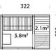 Palmako Sarah 3.8 Home Sauna