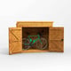 Power 6x3 Pent Wooden Bike Store