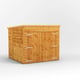Power Pent 6x6 Wooden Bike Store