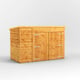 Power Pent 8x4 Wooden Bike Store