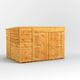 Power Pent 8x5 Wooden Bike Store