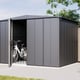 Hormann Berry 10x8 Apex Metal Garden Shed