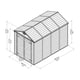 Palram 6x10 Plastic Skylight Shed in Amber Dimensions