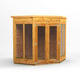 Power 6x6 Wooden Corner Summerhouse