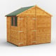 Power 6x6 Apex Wooden Shed Double Doors