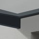 Palram Canopia Sophia 2150 Door Canopy Grey Wall Fitting