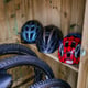 Garden Village Chipping Large Bike Store with Shelf