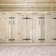 Garden Village Wooden 3 Bin and 2 Box Storage