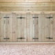 Garden Village Wooden 3 Bin and 4 Box Storage