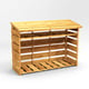 Power 6x2 Pent Log Store